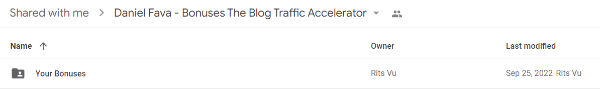 Daniel Fava – Bonuses The Blog Traffic Accelerator2