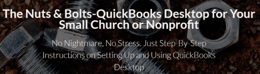 Lisa London – The Nuts & Bolts-QuickBooks Desktop for Your Small Church or Nonprofit1