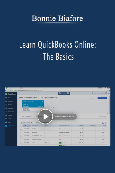 Bonnie Biafore - Learn QuickBooks Online: The Basics