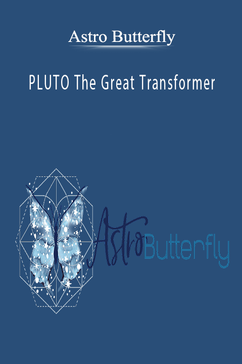 Astro Butterfly - PLUTO The Great Transformer.
