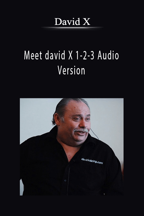 David X - Meet david X 1-2-3 Audio Version