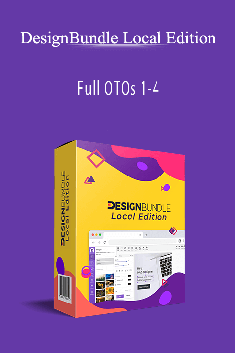 DesignBundle Local Edition - Full OTOs 1-4