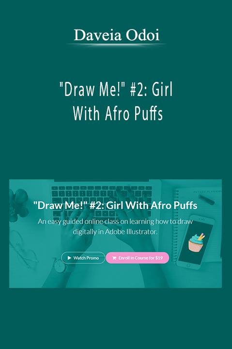 Daveia Odoi - Draw Me! #2 Girl With Afro Puffs