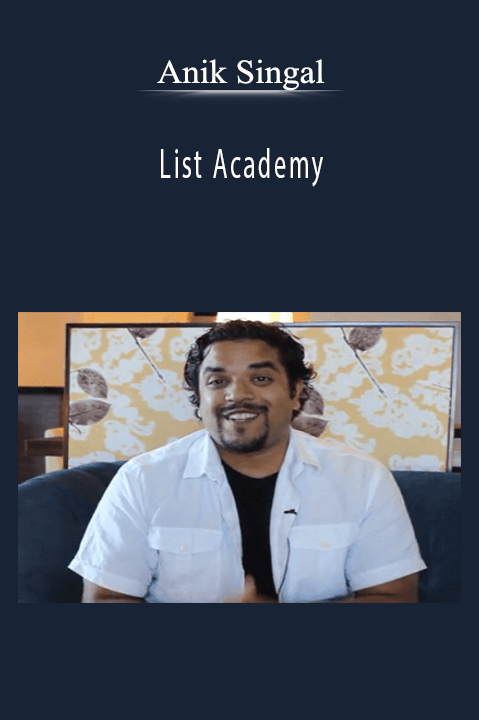 Anik Singal - List Academy.