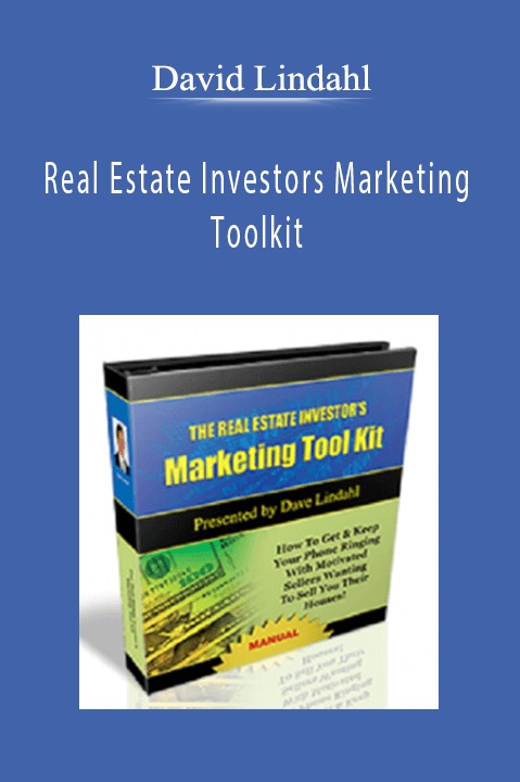 David Lindahl - Real Estate Investors Marketing Toolkit