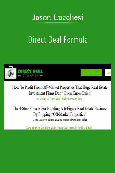 Jason Lucchesi – Direct Deal Formula