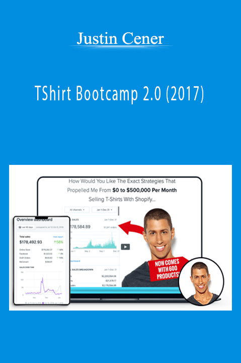Justin Cener - TShirt Bootcamp 2.0 (2017)