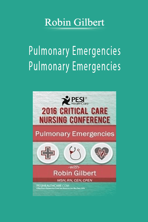 Pulmonary Emergencies Pulmonary Emergencies - Robin Gilbert