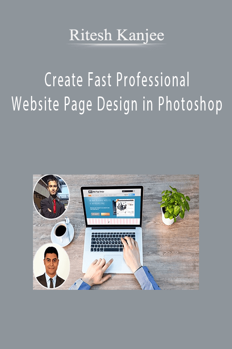 Ritesh Kanjee - Create Fast Professional Website Page Design in Photoshop
