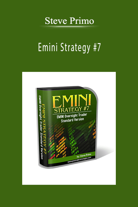 Steve Primo – Emini Strategy #7