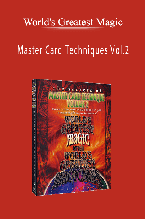 World's Greatest Magic - Master Card Techniques Vol.2