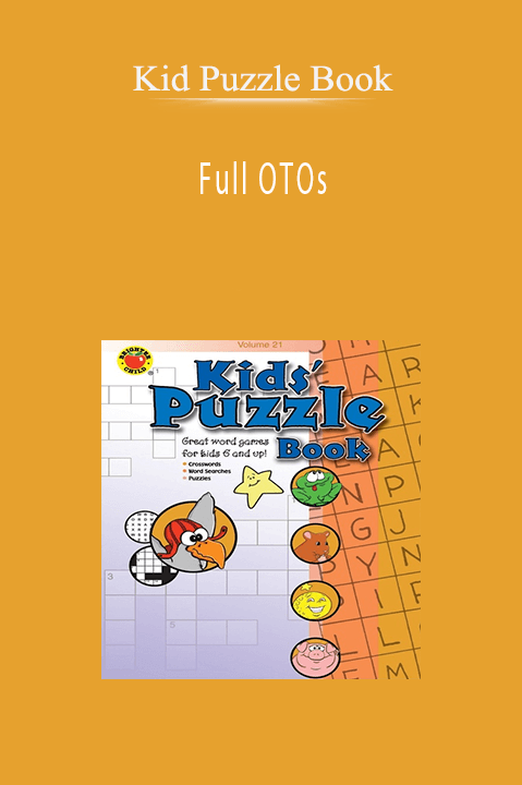 Kid Puzzle Book - Full OTOs