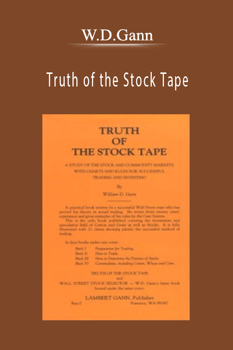 W.D.Gann – Truth of the Stock Tape