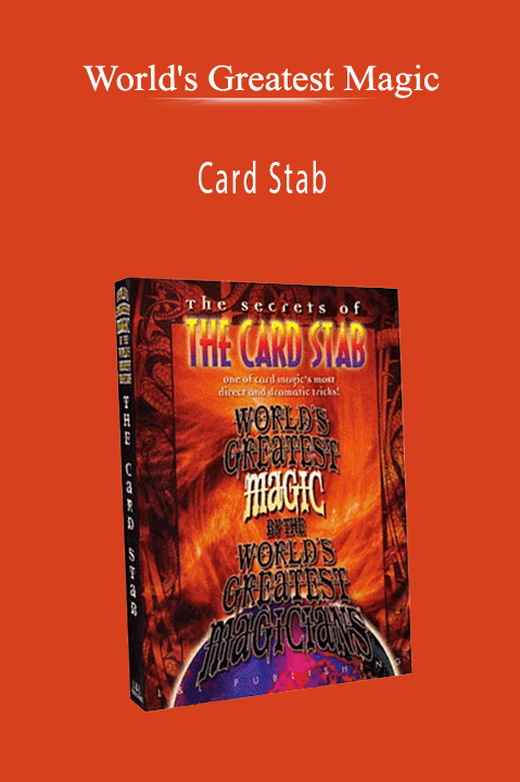 World's Greatest Magic - Card Stab