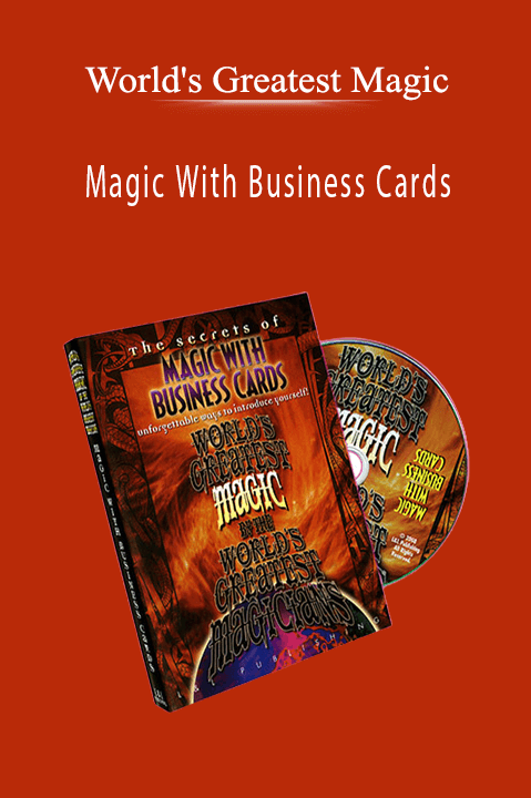 World's Greatest Magic - Magic With Business Cards