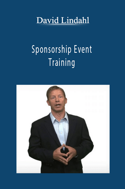 David Lindahl - Sponsorship Event Training