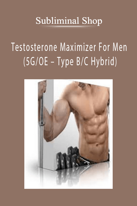 Subliminal Shop – Testosterone Maximizer For Men (5GOE – Type BC Hybrid)