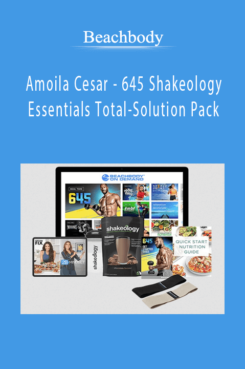 Beachbody - Amoila Cesar - 645 Shakeology Essentials Total-Solution Pack