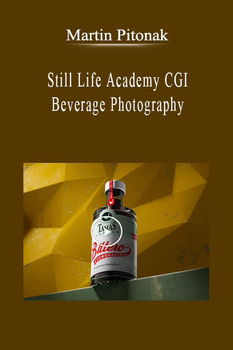 Martin Pitonak - Still Life Academy CGI Beverage Photography.